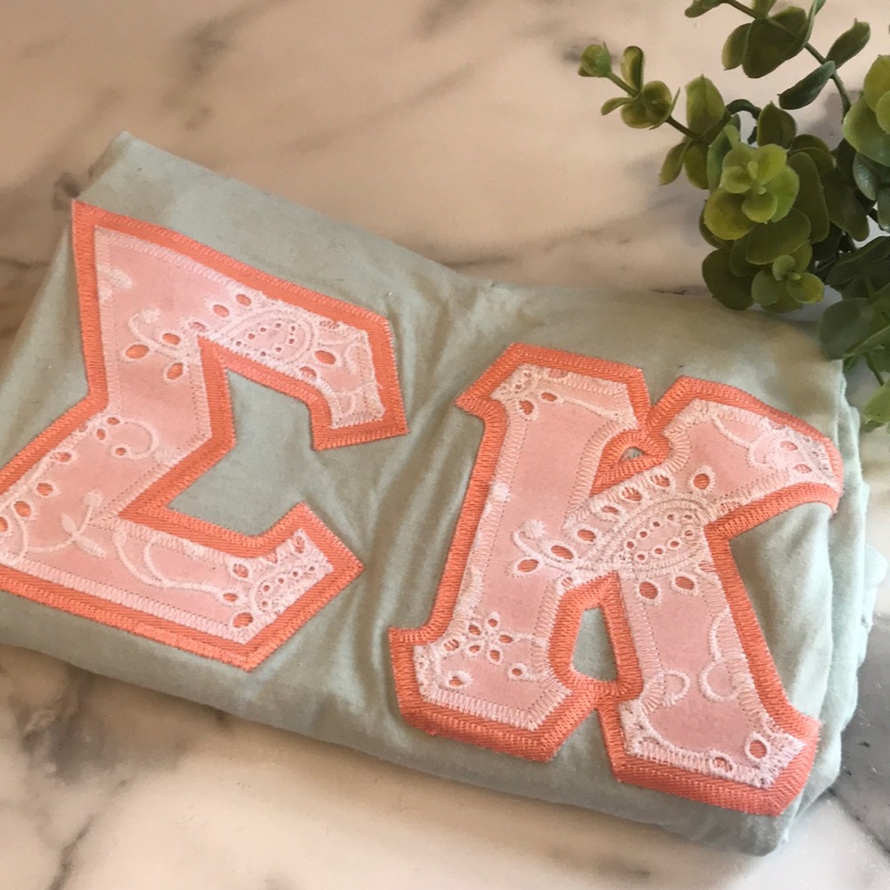 Short sleeve Sigma Kappa Stitch